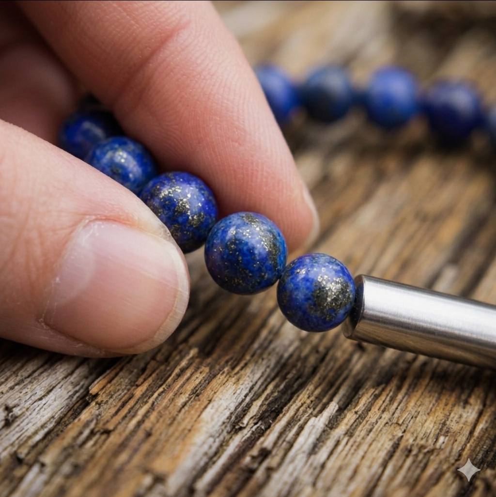 Raw lapis lazuli stones, the Stone of Heaven