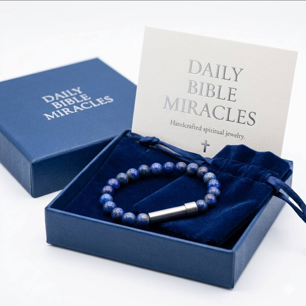 Unboxing your Daily Bible Miracles blessed bracelet